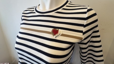 大人のストライプ長袖カットソー♪(MARCCAIN)