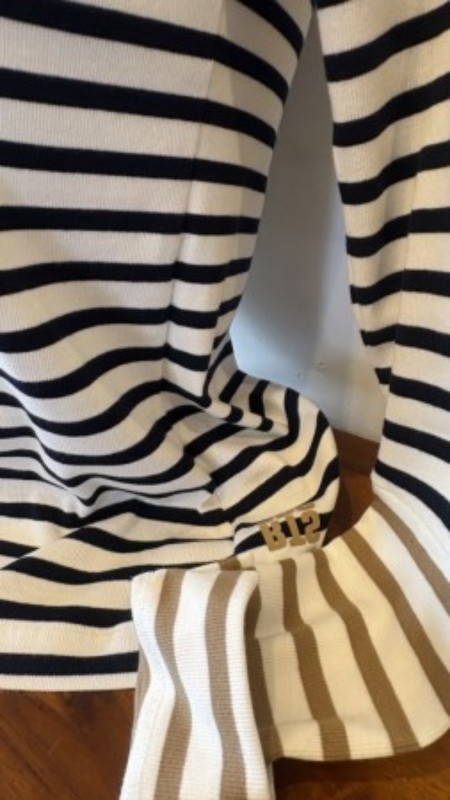 大人のストライプ長袖カットソー♪(MARCCAIN)