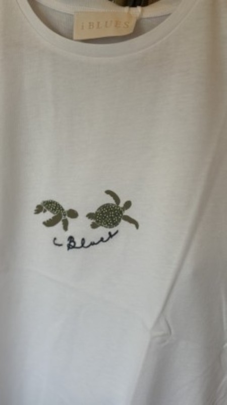 夏にぴったり!涼しげな亀さんTシャツ♪(IBLUES)