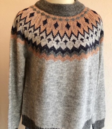 新鮮な色使いとデザインの温かみのあるセーター♪(MARELLA)