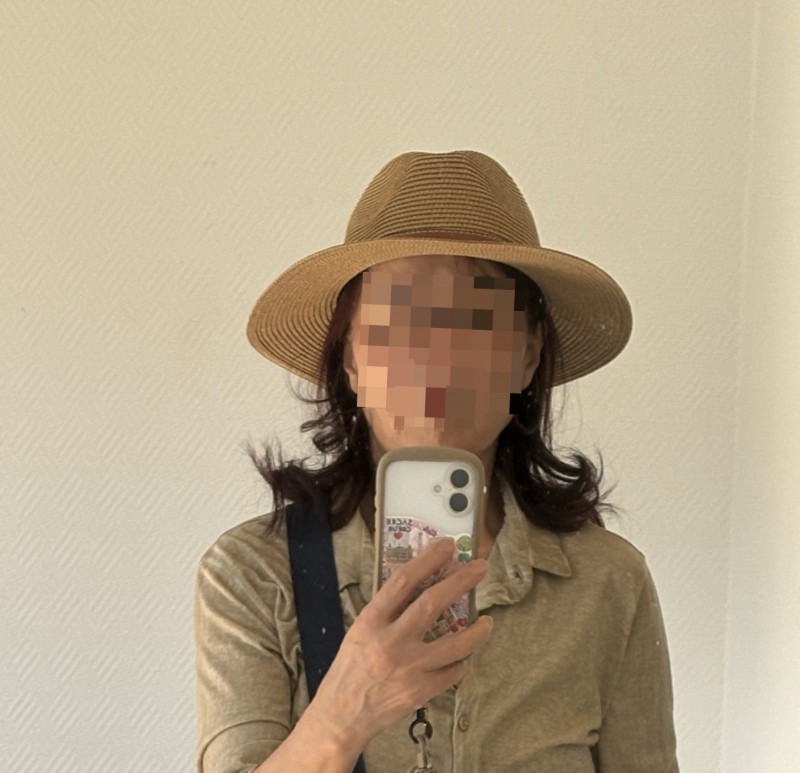 フランスデザインお洒落なストローハット♪